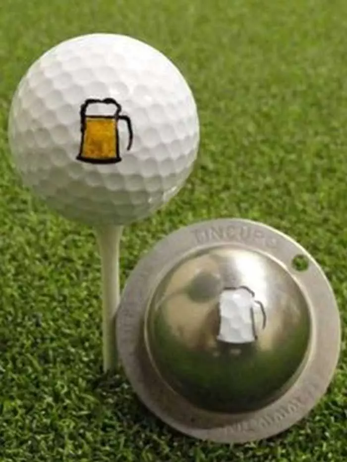 Tin Cup Golf Ball Custom Marker Alignment Tool