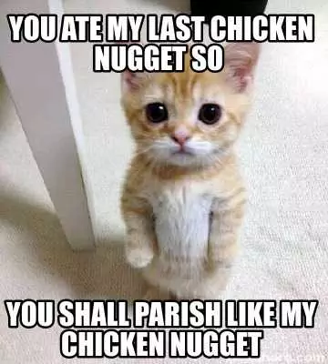 Funny Pictures For The Biggest Chicken Nugget Fan