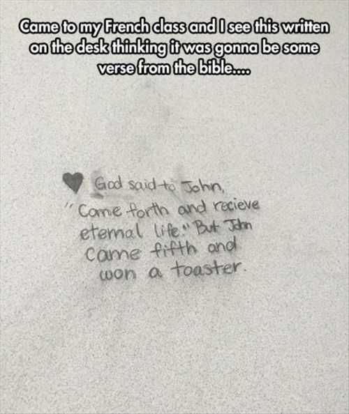Funny Bible Verse