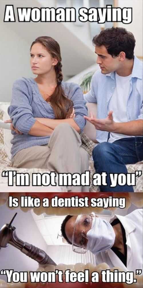 What A Woman Means When She Says She Isnt Mad The Funniest Pictures Of The Week