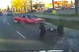 Dodge Dart Falls Apart While Attempting To Show Off Featured