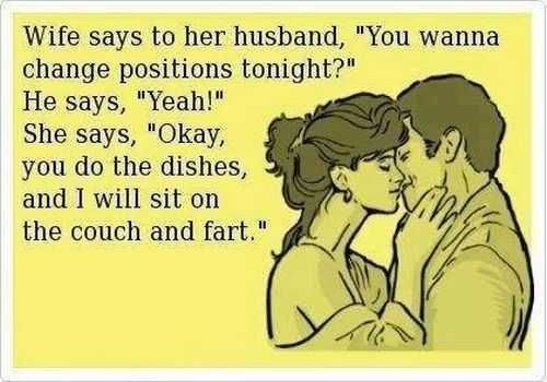 Funny Wife And Husband Ecard