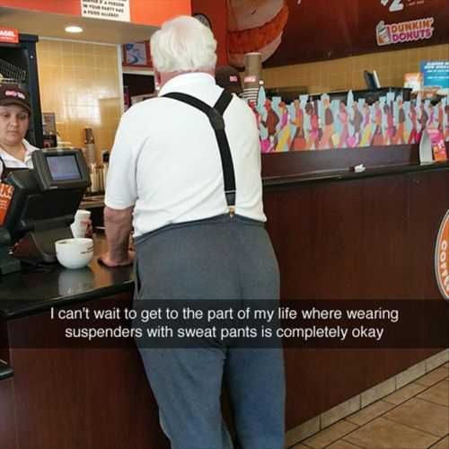 Suspenders With Sweatpants