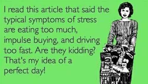 Symptoms Of Stress Ecard