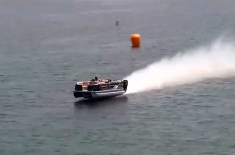 Meet The World'S Fastest Pontoon Boat  114Mph  Brad Rowland'S 25Ft South Bay 925Cr Powered By Three Mercury Promax 300X Outboard Engines Video Featured