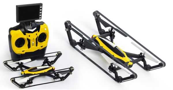 The BUnstoppable The World’s First Commercially Available Hybrid TankQuadcopter Videos 001