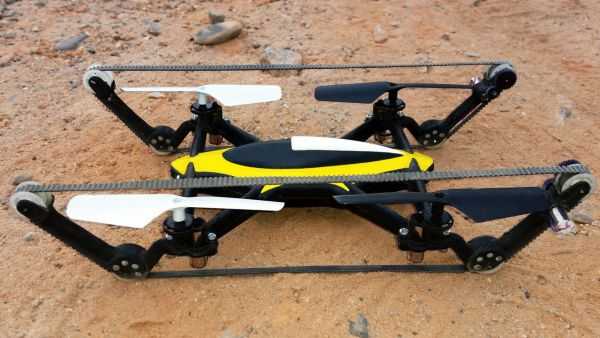 The BUnstoppable The World’s First Commercially Available Hybrid TankQuadcopter Videos 003