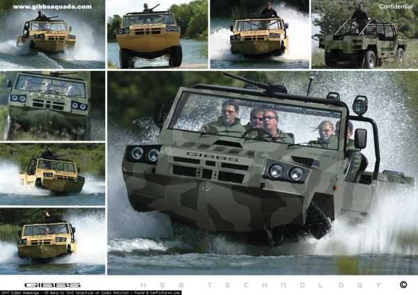 Gibbs Humdinga Amphibious Truck Vehicle Boat Pics 001