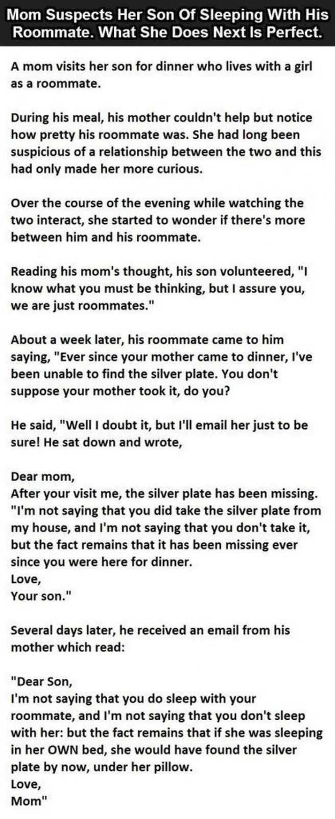 Funny Short Story About A Mom'S Intuition