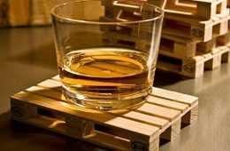 Mini Wooden Palette Drink Coasters Featured