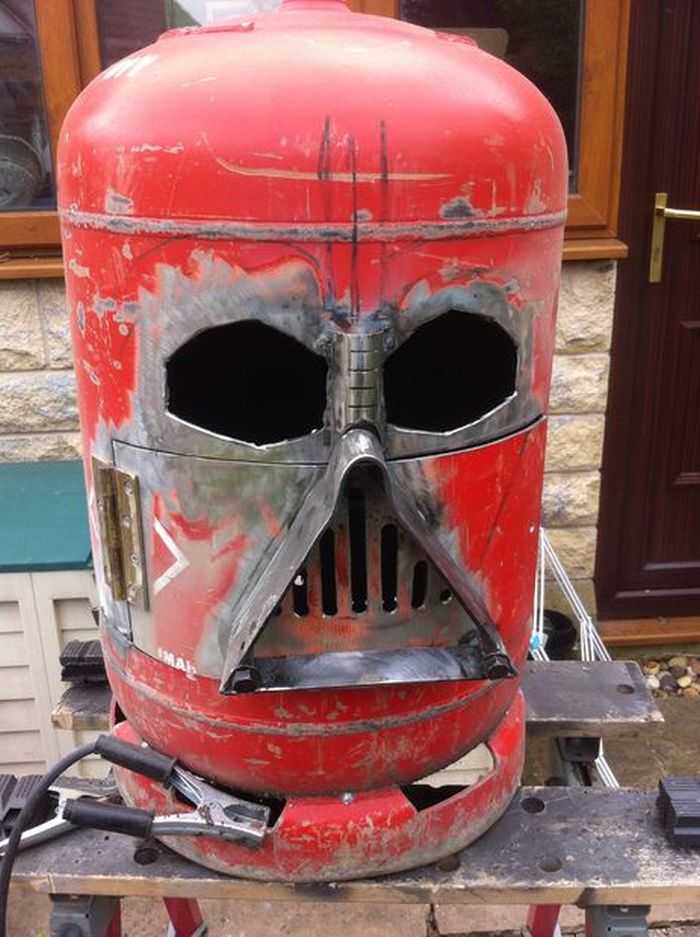 How To Make The Big Bad Vader Log Burner Pictures 009