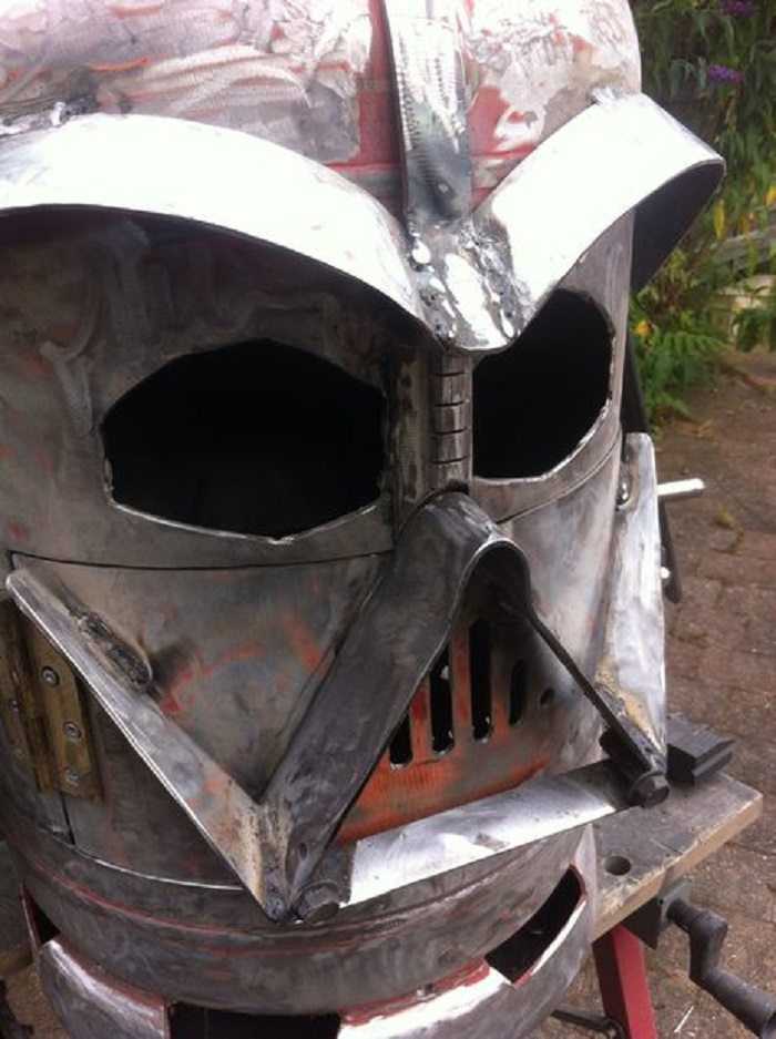 How To Make The Big Bad Vader Log Burner Pictures 013