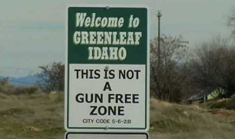 City In Idaho Posts Signs Declaring That It Is Not A Gun Free Zone Featured