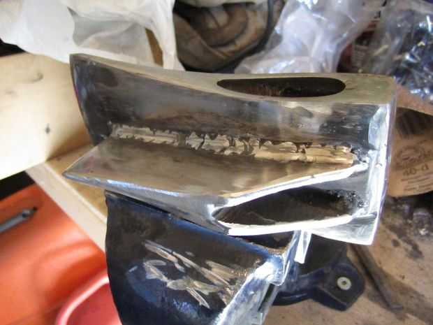 How To Make The Cross Bladed Axe 5