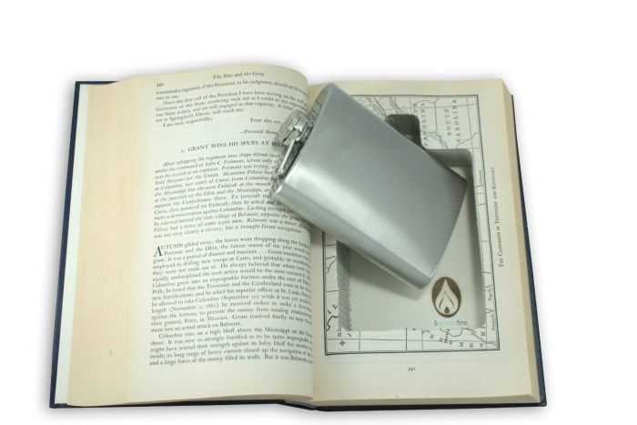 Hollow Books With Hidden Flasks Inside Pictures 001