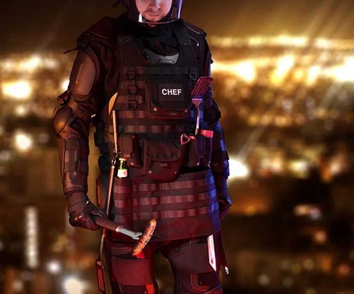 Tactical Bbq Chef Apron Pictures 002