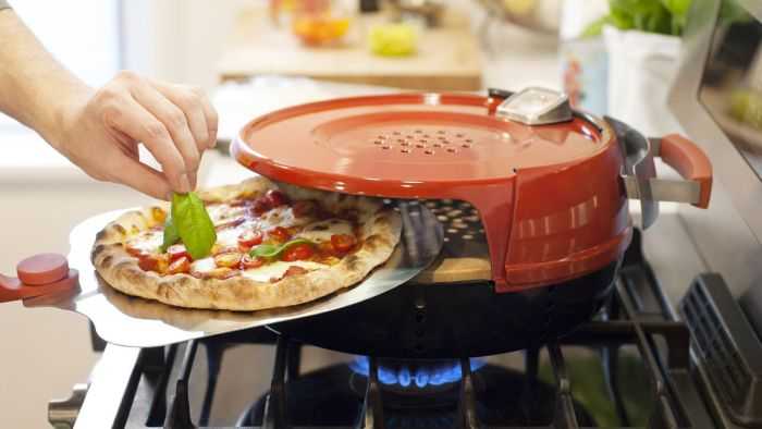 The Pizzeria Pronto Stovetop Pizza Oven Pictures 001
