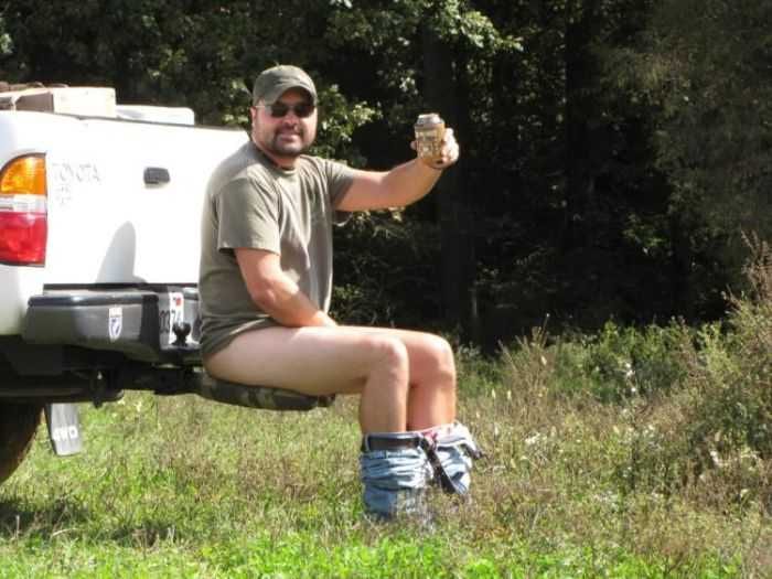 OffRoad Commode Trailer Hitch Toilet Seat  No More Squatting In The Bushes To Poop Pictures 001