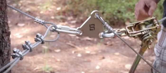 Backyard Diy Zip Line Kit 250 Feet 003