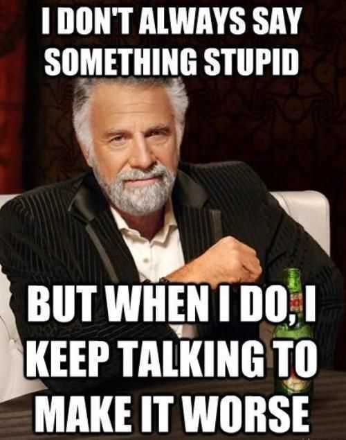 Idontalwayssaysomethingstupid