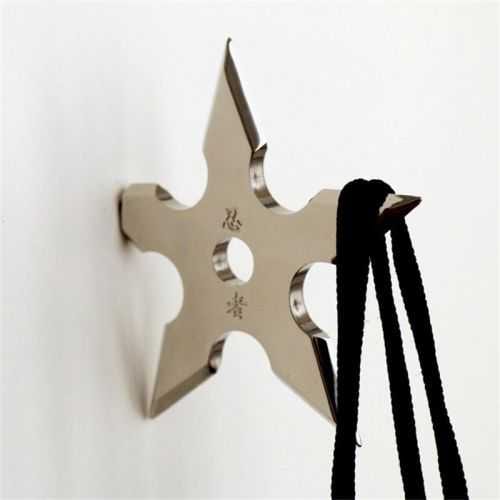 Ninja Star Coat Hangers 003