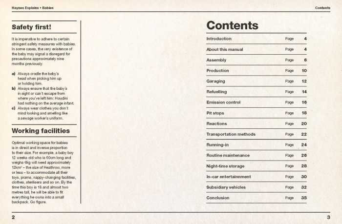 Haynes Explains Babies Manual 002