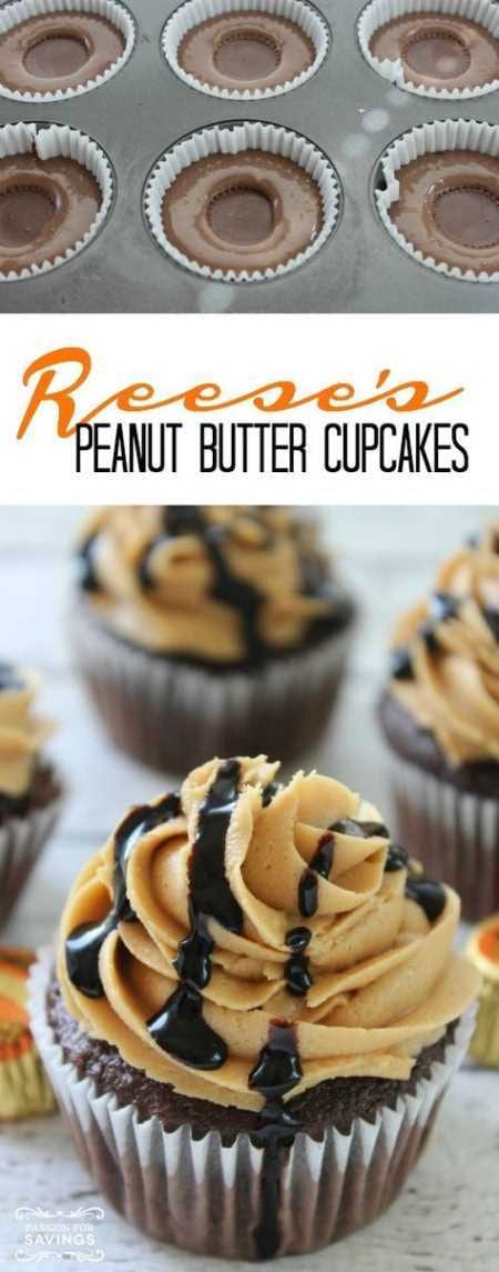 Reeses Peanut Butter Cupcakes