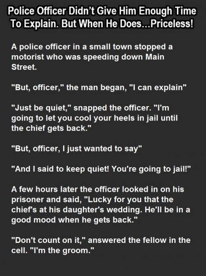 Short Story Hilarious One About A Speeding Motorist