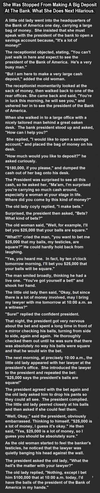 Short Story Hilarious One About An Old Lady's Revenge