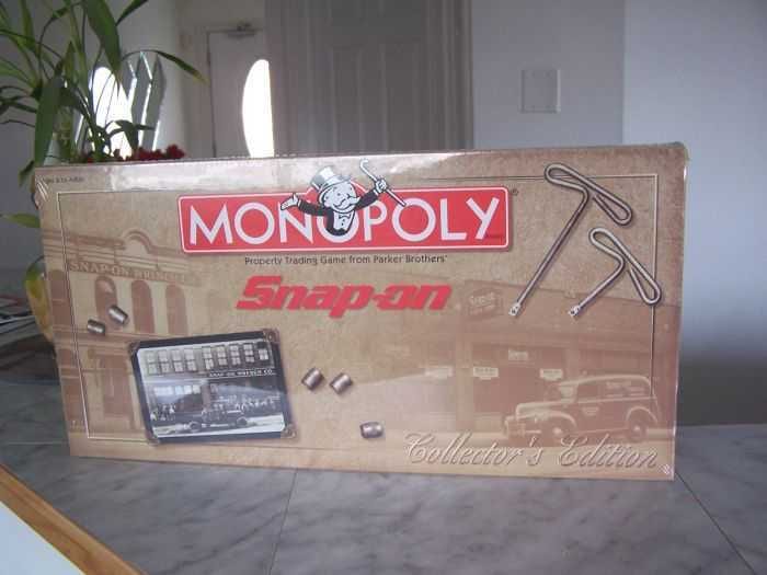 SnapOn Tools Monopoly Collector's Edition 402
