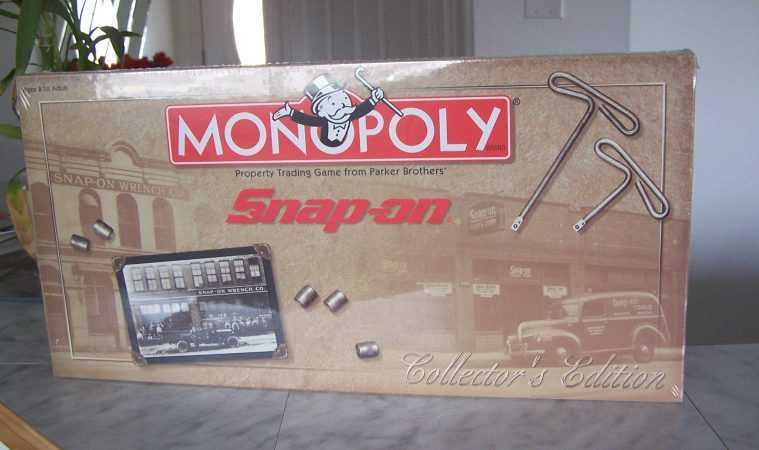 Snapon Tools Monopoly Collector'S Edition Featured