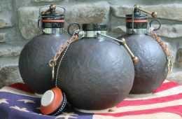 Ceramic Stoneware Cannonball Beer Growler Featured