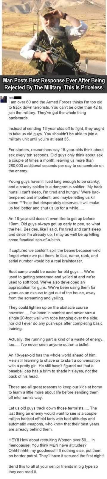 12 Funny Jokes And Short Stories Rejected By Military