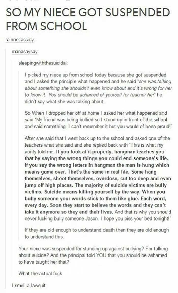 12 Funny Jokes And Short Stories Suspended Niece