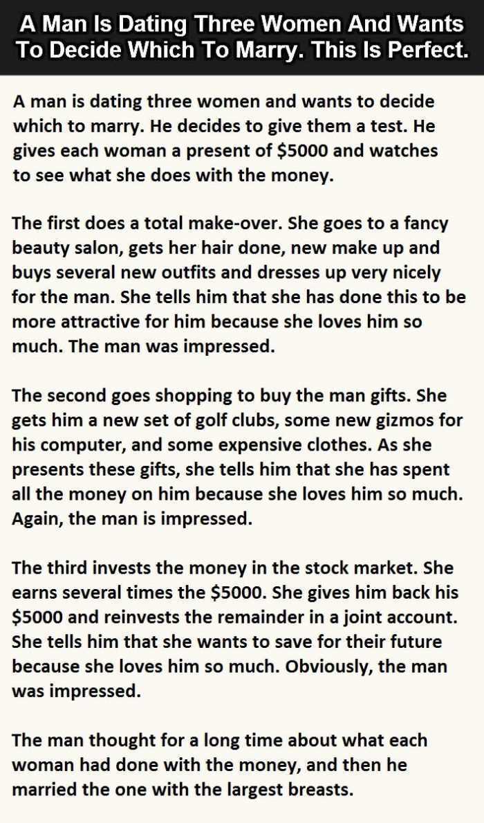 Hilarious Short Stories  This Is One About A Man's Love Test