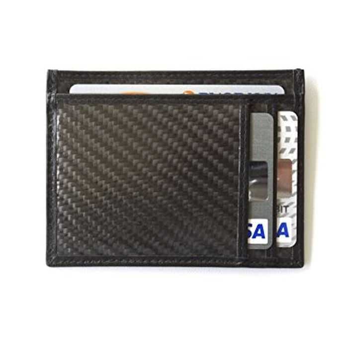 Wavy Modern Carbon Fiber Wallet Review 502