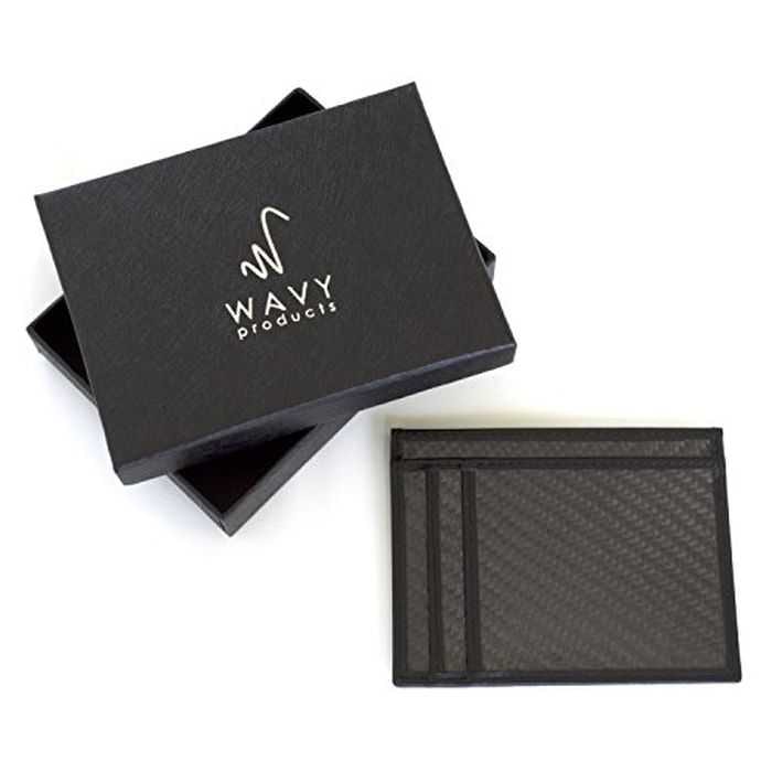 Wavy Modern Carbon Fiber Wallet Review 503
