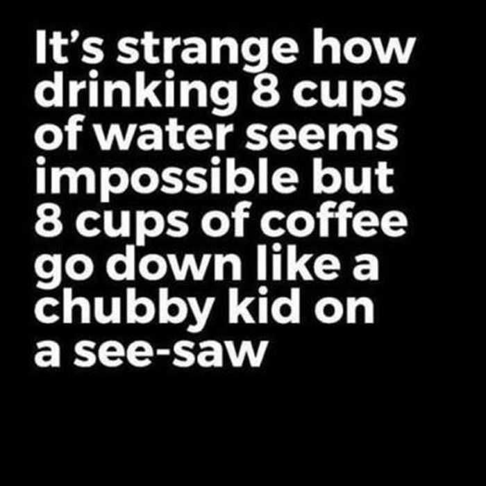 Drinking Coffee Is Easy Quote