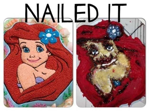Ariel Cake