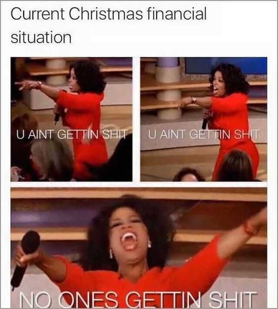 Broke Christmas
