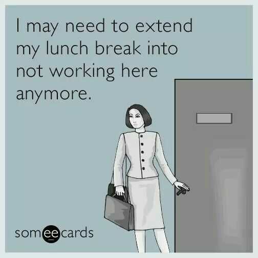 Lunchbreak Notworking