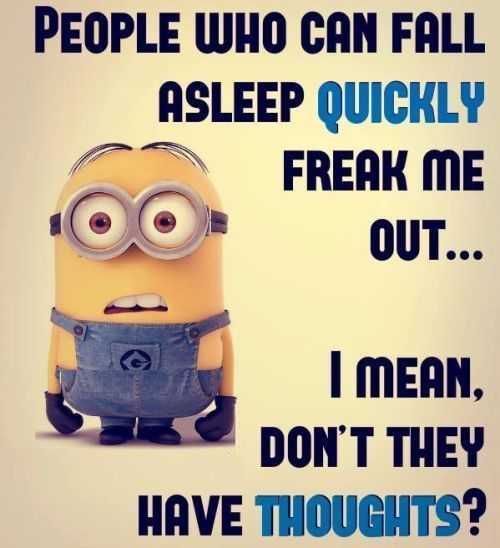 Minion Asleep
