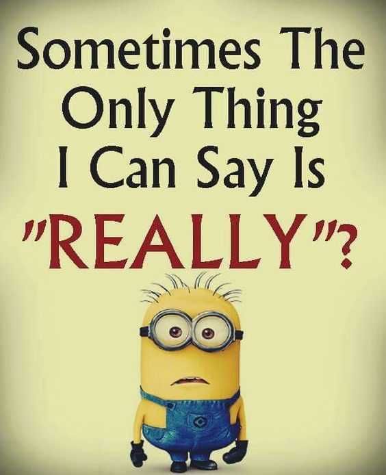 Minion Really