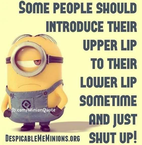 Minion Shutup