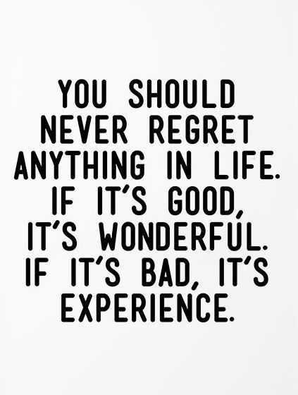 Quote Regret