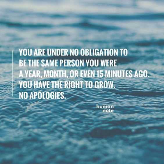 Changequote Noapologies