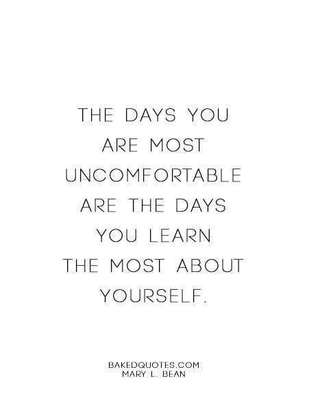 Changequote Uncomfortable