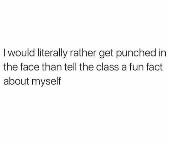 Introvert Funfact