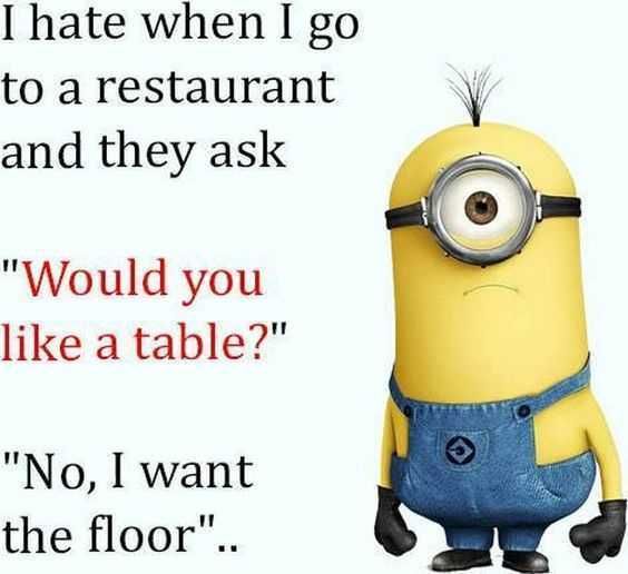 Minions Table
