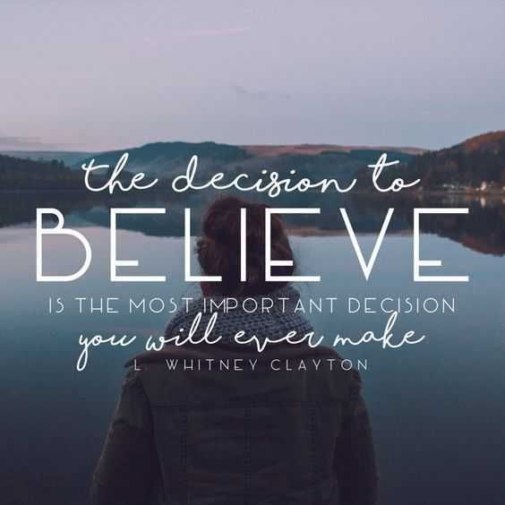 Quote Believe